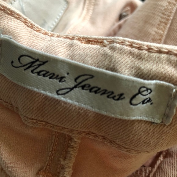 Dusky pink ‘Alexa’ Jeans - Picture 2 of 6